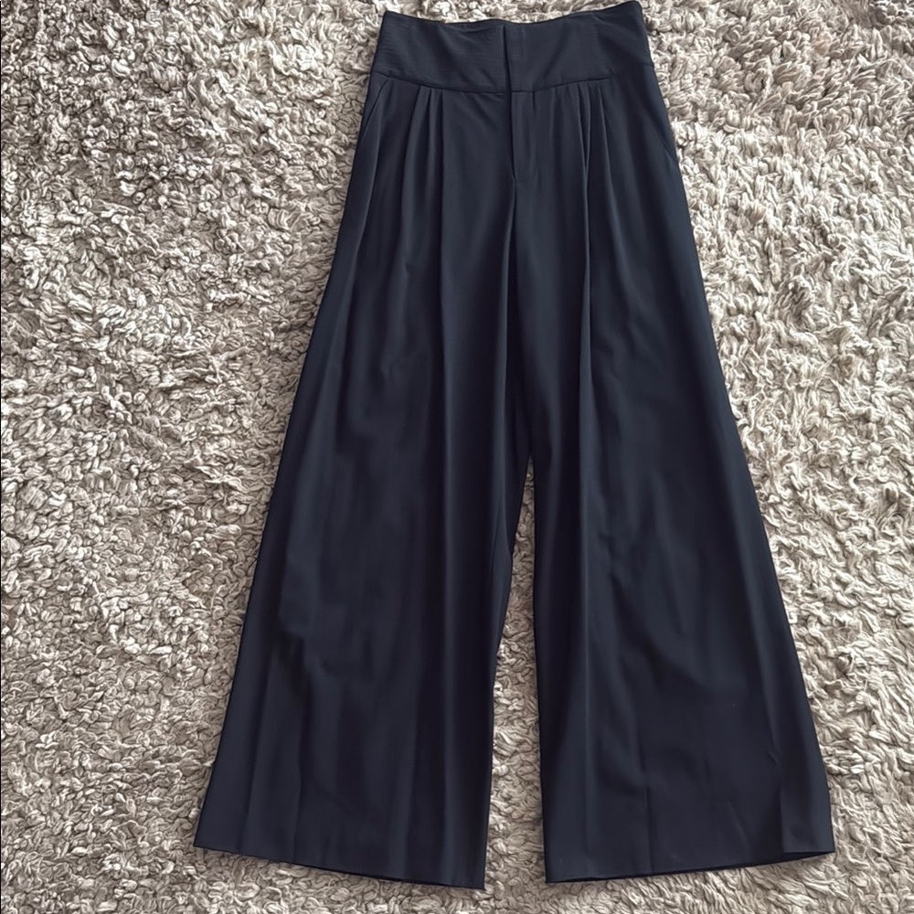 Catherine Malandrino Elegant Black Wide-Leg Pants size 4